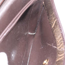 Christian Dior Honeycomb Shoulder Bag Canvas Brown Gold Tone Auth BA16813-20