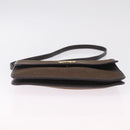 Christian Dior Honeycomb Shoulder Bag Canvas Brown Gold Tone Auth BA16813-9