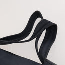 CHANEL COCO Mark Tote Bag Coated Canvas Blue CC Auth BA1682-8