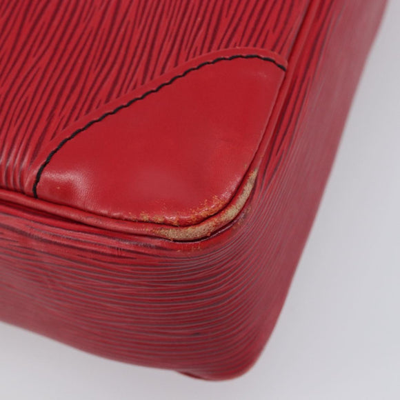 LOUIS VUITTON Epi Porte Documents Voyage Business Bag Red M54477 LV Auth BA16822