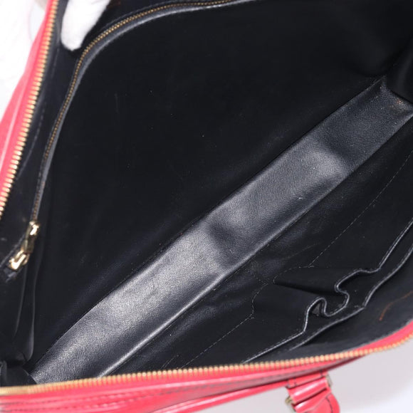 LOUIS VUITTON Epi Porte Documents Voyage Business Bag Red M54477 LV Auth BA16822