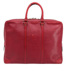 LOUIS VUITTON Epi Porte Documents Voyage Business Bag Red M54477 LV Auth BA16822-2