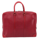 LOUIS VUITTON Epi Porte Documents Voyage Business Bag Red M54477 LV Auth BA16822-3
