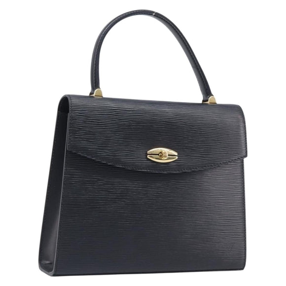 LOUIS VUITTON Epi Malesherbes Hand Bag Black M52372 LV Auth BA16832A