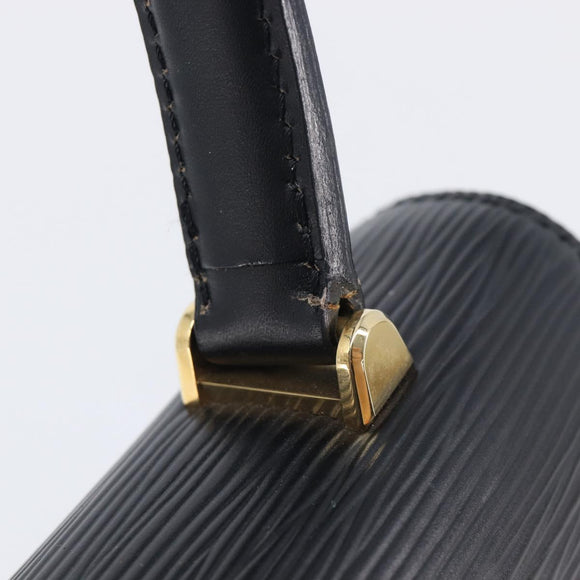 LOUIS VUITTON Epi Malesherbes Hand Bag Black M52372 LV Auth BA16832A