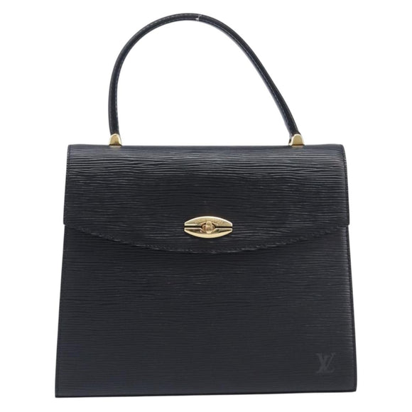 LOUIS VUITTON Epi Malesherbes Hand Bag Black M52372 LV Auth BA16832A