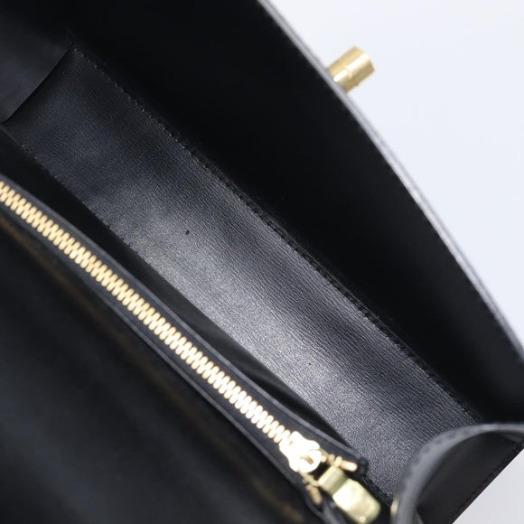 LOUIS VUITTON Epi Malesherbes Hand Bag Black M52372 LV Auth BA16832A