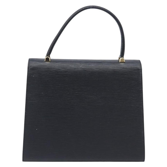 LOUIS VUITTON Epi Malesherbes Hand Bag Black M52372 LV Auth BA16832A