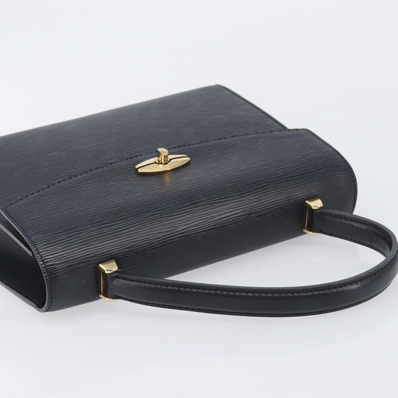 LOUIS VUITTON Epi Malesherbes Hand Bag Black M52372 LV Auth BA16832A