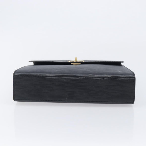 LOUIS VUITTON Epi Malesherbes Hand Bag Black M52372 LV Auth BA16832A