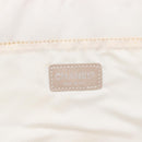 CHANEL New Travel Line Hand Bag Canvas Beige Silver CC Auth BA16834-20
