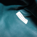 Bottega Veneta The Pouch Clutch Bag Leather Emerald Green Auth BA16836A-17