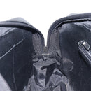 BURBERRY Hand Bag Leather Black Silver Auth BA16837-21