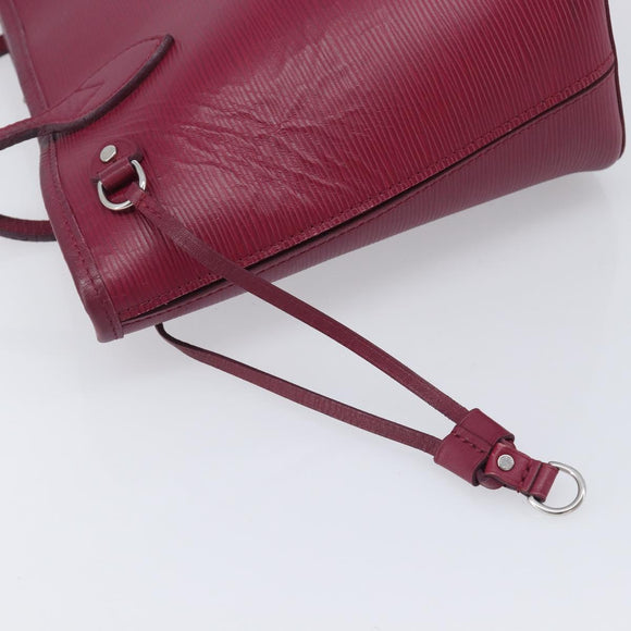 LOUIS VUITTON Epi Neverfull PM Tote Bag Fuchsia M40959 LV Auth BA16844A