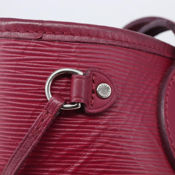 LOUIS VUITTON Epi Neverfull PM Tote Bag Fuchsia M40959 LV Auth BA16844A