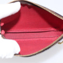 LOUIS VUITTON Damier Ebene Mini Pochette Accessoires Pouch N58009 Auth BA16847A-17