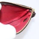 LOUIS VUITTON Damier Ebene Mini Pochette Accessoires Pouch N58009 Auth BA16847A-18