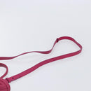 Salvatore Ferragamo Vala Hand Bag Leather 2way Pink Silver Auth BA16849A-10