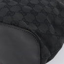 GUCCI GG Canvas Tote Bag Black 106241 Auth BA16850-11