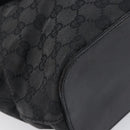 GUCCI GG Canvas Tote Bag Black 106241 Auth BA16850-12