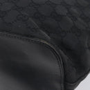 GUCCI GG Canvas Tote Bag Black 106241 Auth BA16850-13
