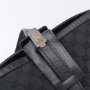 GUCCI GG Canvas Tote Bag Black 106241 Auth BA16850-15