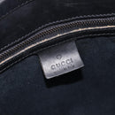 GUCCI GG Canvas Tote Bag Black 106241 Auth BA16850-16