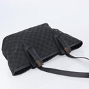 GUCCI GG Canvas Tote Bag Black 106241 Auth BA16850-6