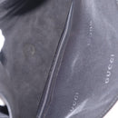 GUCCI Shoulder Bag Suede Black Silver 001 3266 Auth BA16852-24
