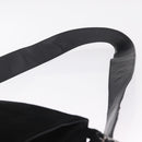 GUCCI Shoulder Bag Suede Black Silver 001 3266 Auth BA16852-8