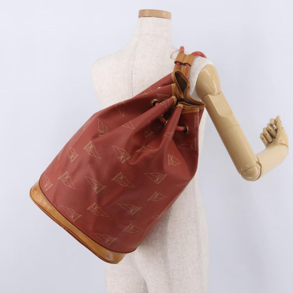 LOUIS VUITTON LV Cup Saint Tropez Shoulder Bag Red M80026 LV Auth BA16854