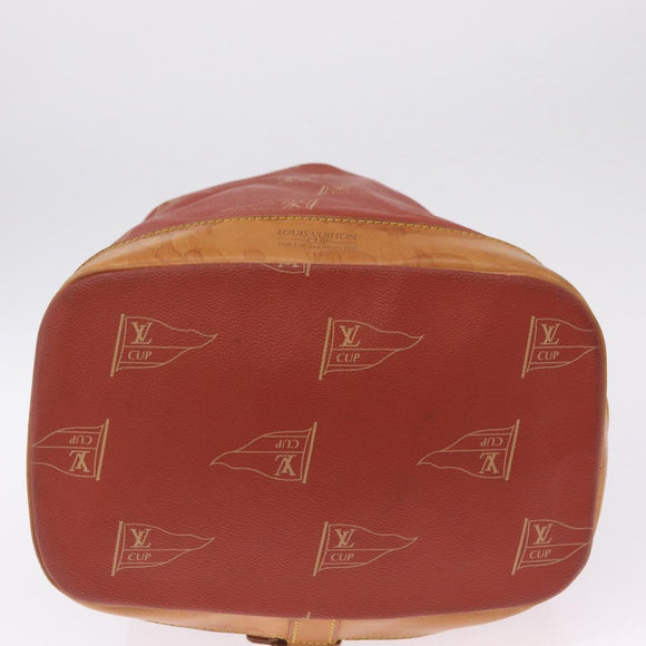 LOUIS VUITTON LV Cup Saint Tropez Shoulder Bag Red M80026 LV Auth BA16854