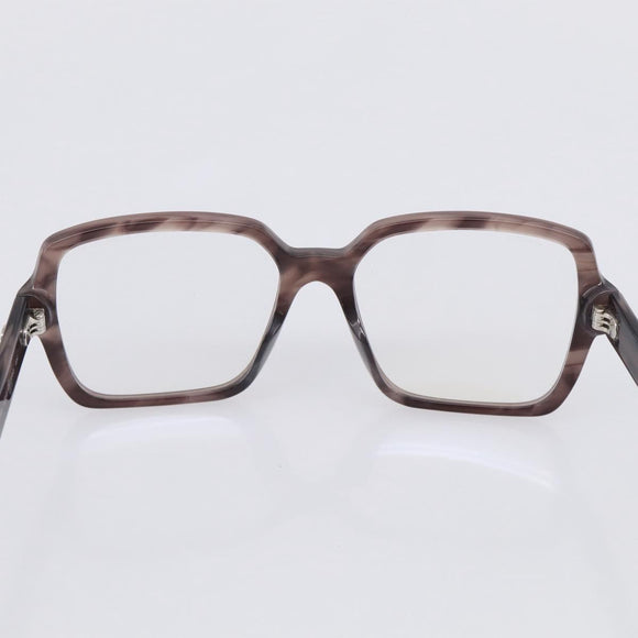 CHANEL Sunglasses Plastic Gray Silver CC Auth BA16857V