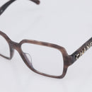 CHANEL Sunglasses Plastic Gray Silver CC Auth BA16857V-9