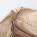PRADA Hand Bag Canvas Beige Purple Auth BA16859-21