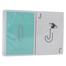 Tiffany & Co. Playing Cards Paper Light Blue White Auth BA16867V-1