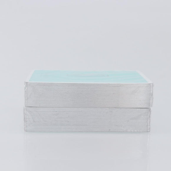 Tiffany & Co. Playing Cards Paper Light Blue White Auth BA16867V