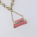 GUCCI Charm Metal Pink Gold Tone Auth BA16868V-12