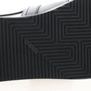 HERMES Mickey Sandals Leather EU42 Black Silver Auth BA16875M-14