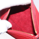 LOUIS VUITTON Epi Pouch Business Bag 2 Set Black Red LV Auth BA16877-19