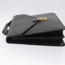 LOUIS VUITTON Epi Pouch Business Bag 2 Set Black Red LV Auth BA16877-5