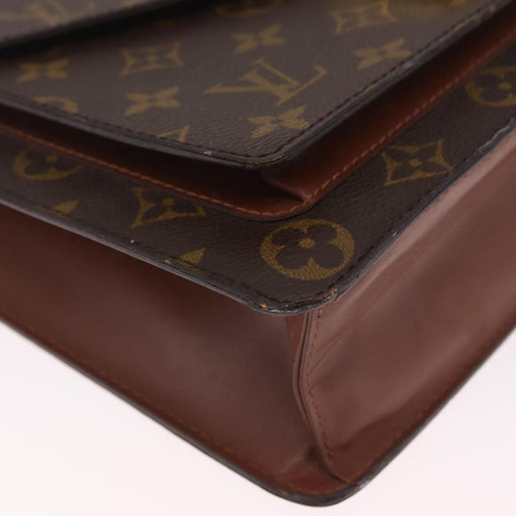 LOUIS VUITTON Monogram Monceau 28 Hand Bag 2way M51185 LV Auth BA16882A