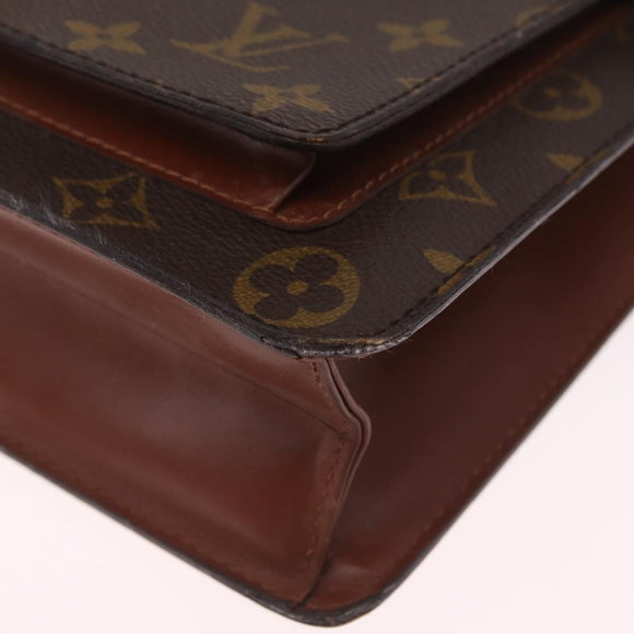 LOUIS VUITTON Monogram Monceau 28 Hand Bag 2way M51185 LV Auth BA16882A