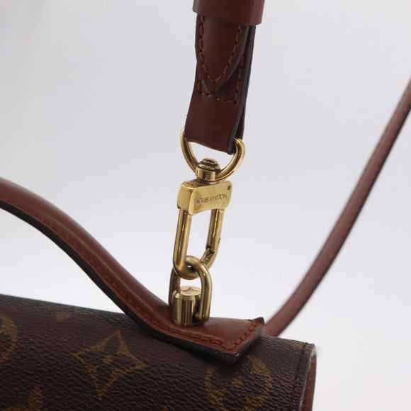LOUIS VUITTON Monogram Monceau 28 Hand Bag 2way M51185 LV Auth BA16882A