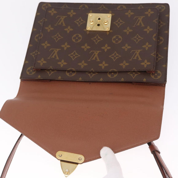 LOUIS VUITTON Monogram Monceau 28 Hand Bag 2way M51185 LV Auth BA16882A