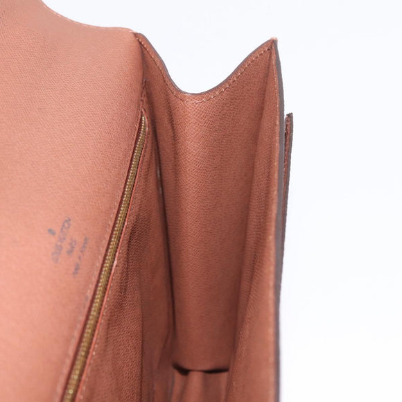 LOUIS VUITTON Monogram Monceau 28 Hand Bag 2way M51185 LV Auth BA16882A