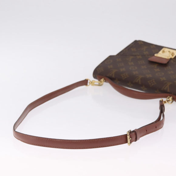 LOUIS VUITTON Monogram Monceau 28 Hand Bag 2way M51185 LV Auth BA16882A