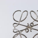 LOEWE Brooch Metal Silver Auth BA16883V-3