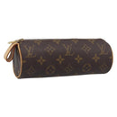 LOUIS VUITTON Monogram Trousse Rondo Pouch M47630 LV Auth BA16886-1