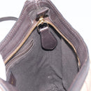 BURBERRY Nova Check Shoulder Bag PVC Leather Beige Gold Tone Auth BA16888-18